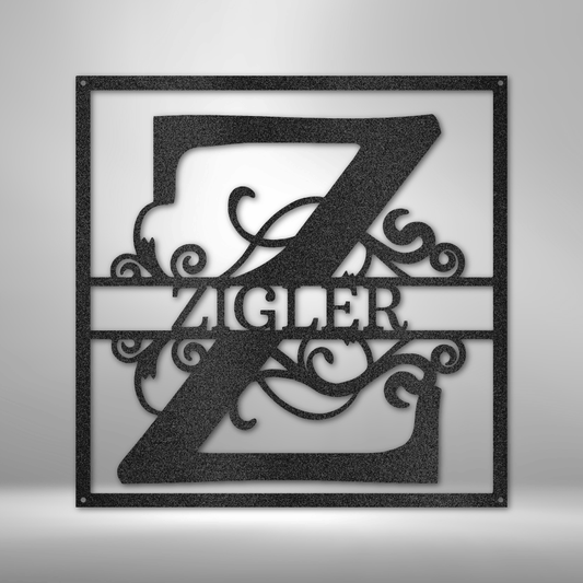 Wall Decoration for the Home, Personalized Metal Wall Art for Indoor, Outdoor Z