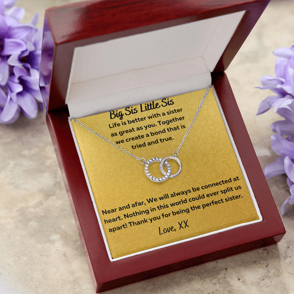 Personalized Sister Gift from Sister, Sister Gift from Sister Jewelry, Sister Gift from Sister Birthday