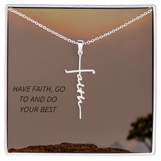 Encouragement Cross Necklace Gifts for all Occasions,